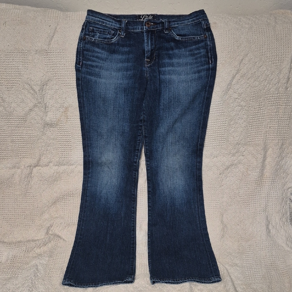 Lucky Brand Dark Blue Flare Jeans